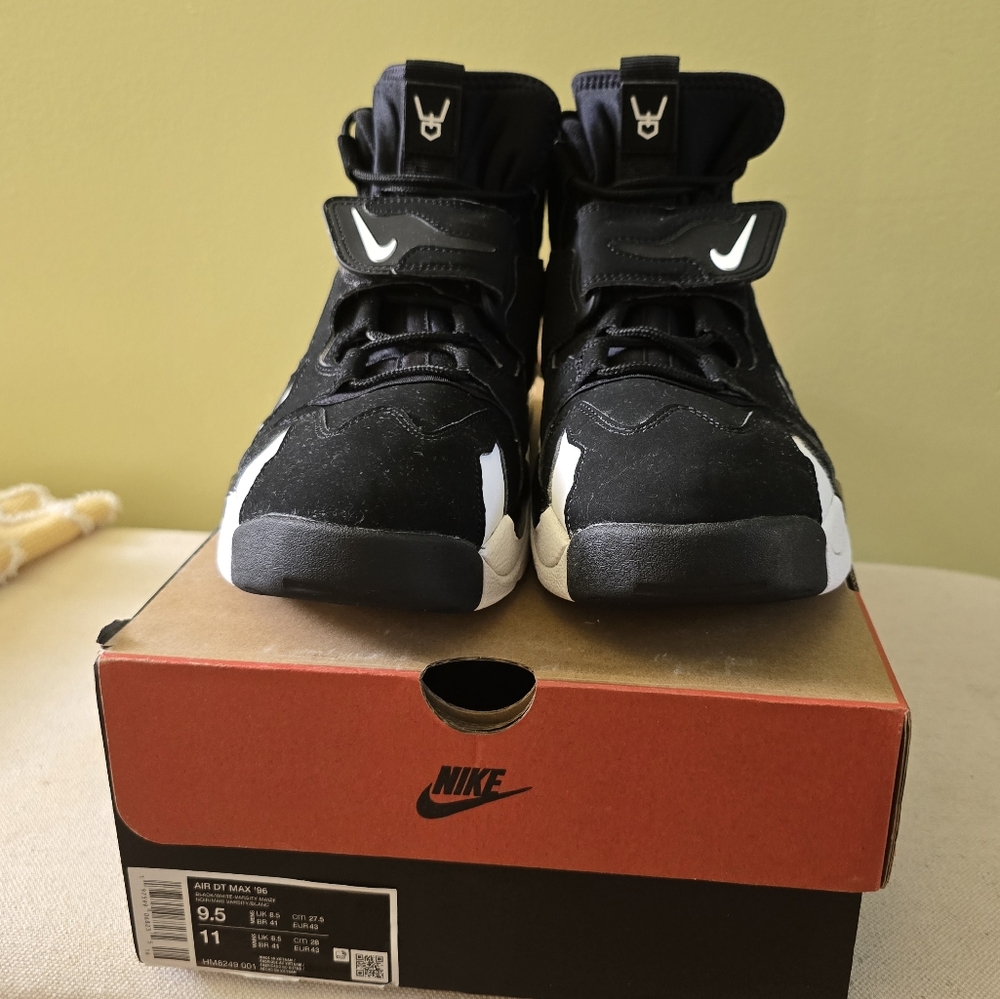 Nike Air DT Max 96 Black White Men Size 9.5